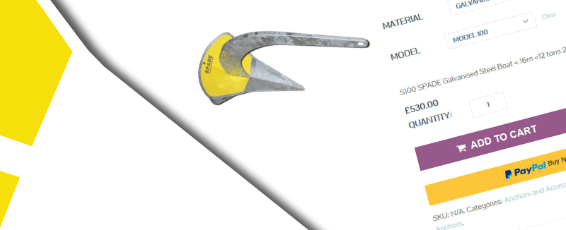 Order your SPADE Anchor Online